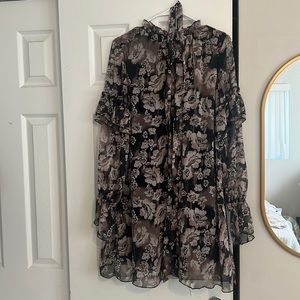 Floral Nasty Gal Dress - Size 8